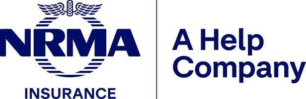 NRMA Insurance logo with 'A Help Company' text beside it.